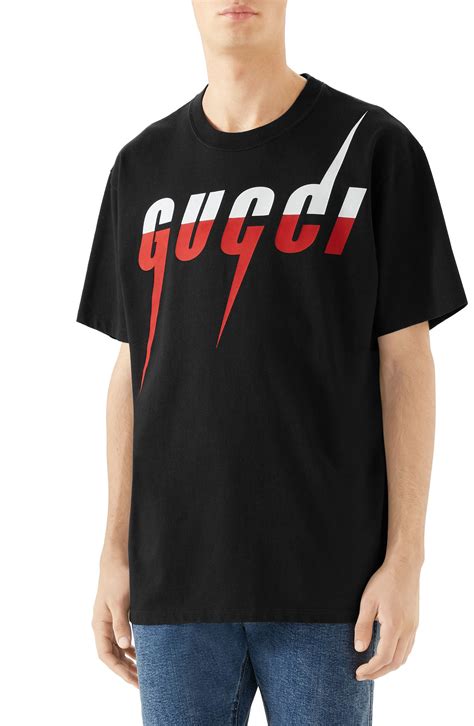 gucci blade logo t shirt|t shirt gucci original.